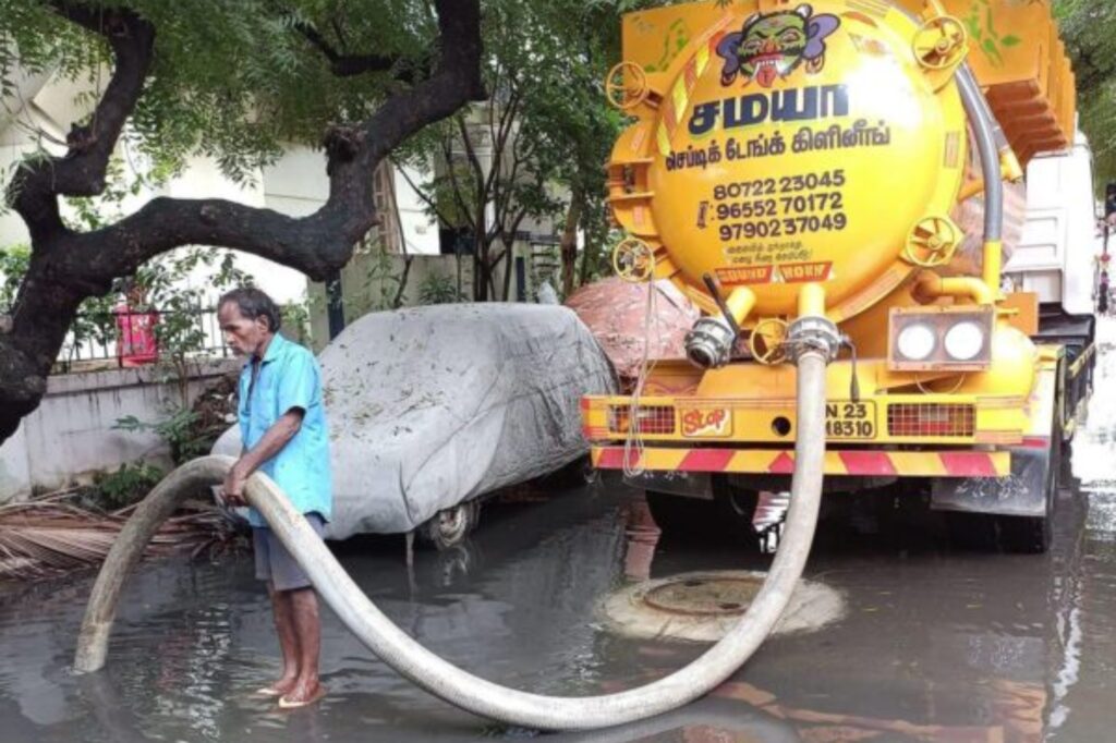 Samaya Septic tank cleaning